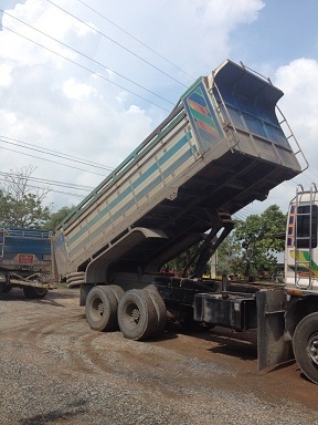 ขายกระบะดั๊มพร้อมกระบอกดั๊มครบชุด ถอดจากอีซูสุ เดก้า