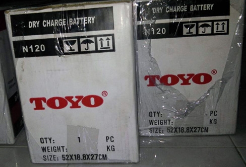 ขายแบตเตอรี่รถใหญ่ 100, 120, 150 แอมป์ ของใหม่