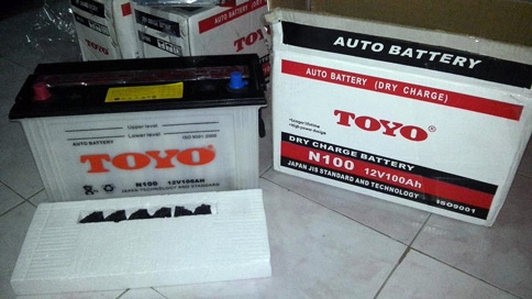 ขายแบตเตอรี่รถใหญ่ 100, 120, 150 แอมป์ ของใหม่