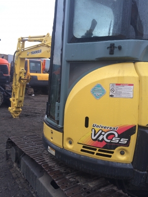 รถแบคโฮมือสอง YANMAR VIO 55-5 สภาพรถเยี่ยม 090-268-2646 พร้อมจัด ไฟแนนซ์
