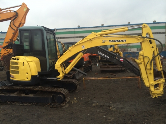 รถแบคโฮมือสอง YANMAR VIO 55-5 สภาพรถเยี่ยม 090-268-2646 พร้อมจัด ไฟแนนซ์