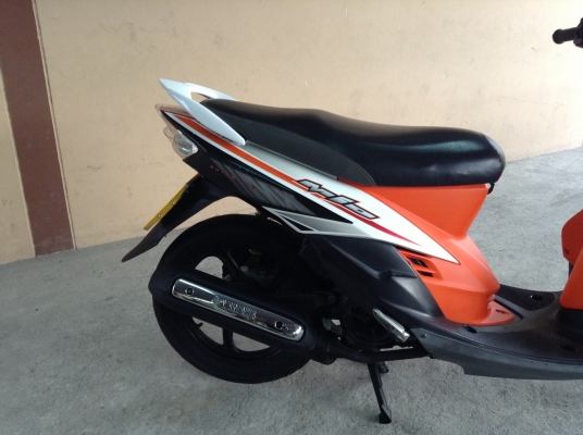 อยู่บางแสนคับ มีโอไฟคู่ รุ่นท็อปล้อแม็ก ปี52 รถเครื่องดีคับ ทะเบียนครบ ภาษีไม่หมด