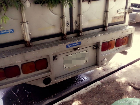 Hino 6 ล้อ ตู้แห้ง 3บาน 168 แรงม้า กระบะยาว 7เมตร