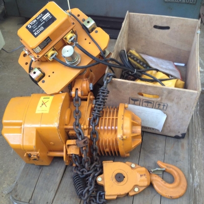 รอกโซ่ 5 ตัน มือสอง 5T สภาพ 99 \% ใหม่มากกกกกก