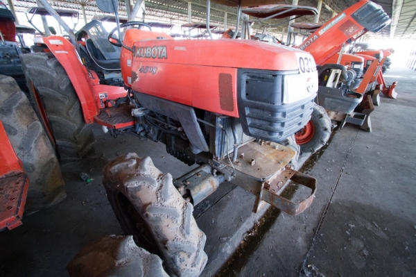AUC Code 031 แทรกเตอร์ KUBOTA L4508 ราคา เริ่มต้นการประมูล 160,000 บาท