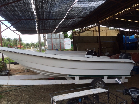 ขายเรือตกปลา 18ฟุตเล็ก  www.wirotfiberboats.com