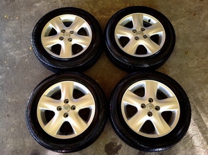 ขายล้อ Vios เดิมๆ สดๆ ใหม่ๆ ไม่ได้ใช้งานเลย แม็ก+ยาง ราคาเบาๆคร่ะ**มีรูป
