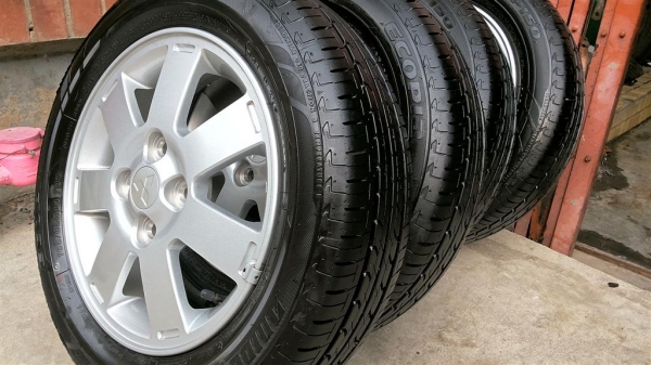 ล้อแม็กซ์ มิราจป้ายแดง ขอบ14 4รู100