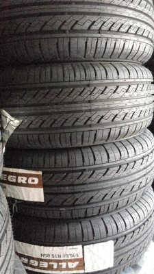 ยางใหม่ Allegro 195 55 15 ยางนำเข้า ดีกว่าใส่ยางเปอร์เซ็นต์