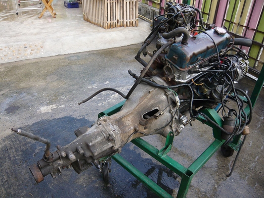 ขายเครื่องเบนซินขับหลังA15 5สปีด