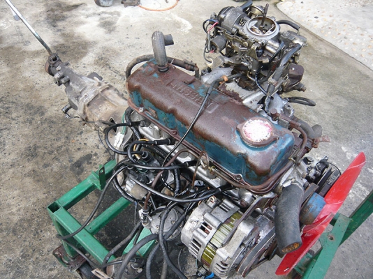 ขายเครื่องเบนซินขับหลังA15 5สปีด