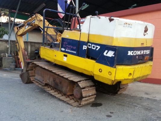 komatsu pc07 I เดิมๆจากญี่ปุ่น เครื่องนิ่มๆครับ komatsu pc07 I เดิมๆจากญี่ปุ่น เครื่องนิ่มๆครับ