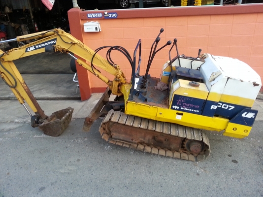 komatsu pc07 I เดิมๆจากญี่ปุ่น เครื่องนิ่มๆครับ