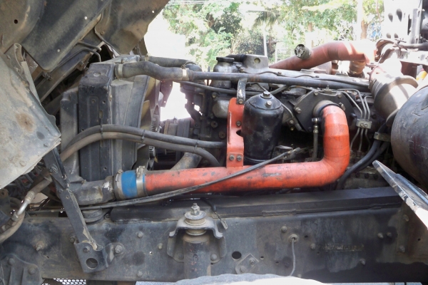 ขายรถพ่วง Mitsubishi FUSO FN527 18 ล้อ ดั้ม แม่+ลูก