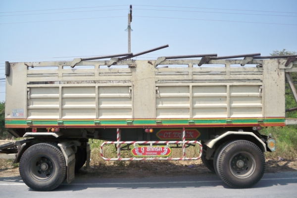 ขายรถพ่วง Mitsubishi FUSO FN527 18 ล้อ ดั้ม แม่+ลูก
