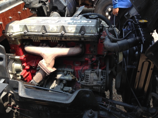 HINO  FC4J  สมอเงิน  ปี 2542  ยาว 5.50 เมตร เครื่อง 140 แรง  กะบะคาร์โก้ต่อใหม่ทั้งลูก