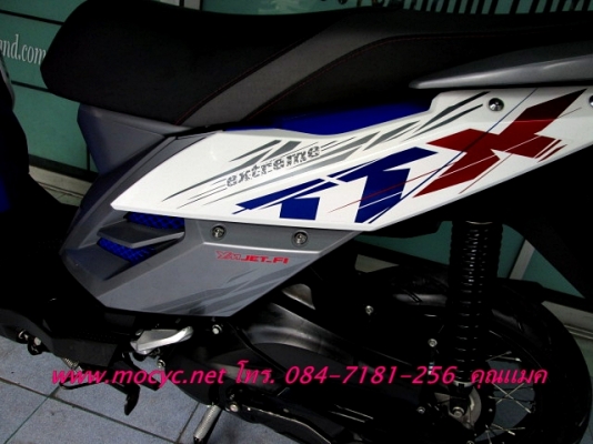 TTX  สีน้ำเงิน ขาว ไมล์ 3 พันโล รถเดือน กันยายน ปี 56 ระบบหัวฉีด ของแถม 3 รายการ  29500