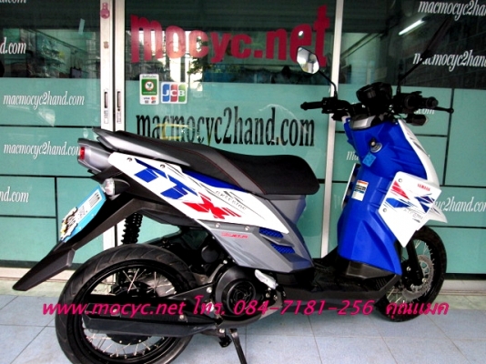 TTX  สีน้ำเงิน ขาว ไมล์ 3 พันโล รถเดือน กันยายน ปี 56 ระบบหัวฉีด ของแถม 3 รายการ  29500
