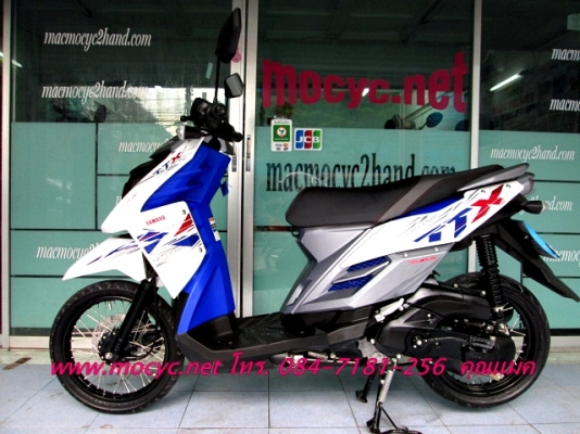 TTX  สีน้ำเงิน ขาว ไมล์ 3 พันโล รถเดือน กันยายน ปี 56 ระบบหัวฉีด ของแถม 3 รายการ  29500