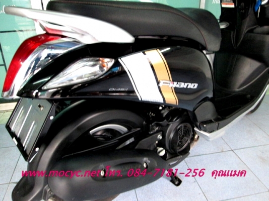 filano สีดำ รถเดือน ก.ย.ปี 56 ลายใหม่ล่าสุด ไมล์ 4827 โล ฟรีของแถม 3 รายการ 29500