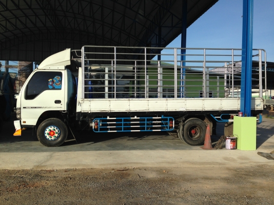 ISUZU  NQR EURO 2 คอมมอลเรล  เครื่อง 175 แรง 6 เกียร์  ปี  2549  ยาว 5.50 เมตร