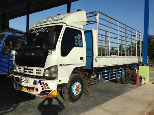ISUZU  NQR EURO 2 คอมมอลเรล  เครื่อง 175 แรง 6 เกียร์  ปี  2549  ยาว 5.50 เมตร