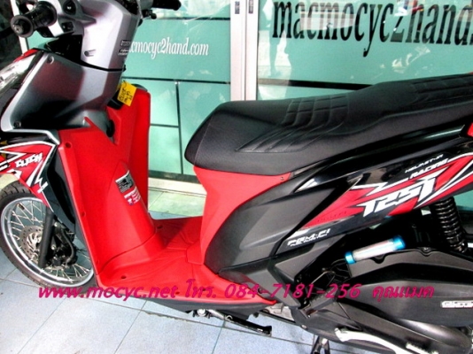 CLICK 125 i ลาย racing bombi brake สีดำแดง ปี 55 ของแถม 3 รายการ 32900