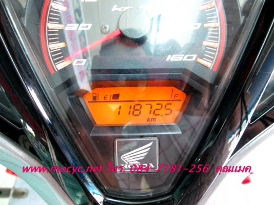 CLICK 125 i ลาย racing bombi brake สีดำแดง ปี 55 ของแถม 3 รายการ 32900