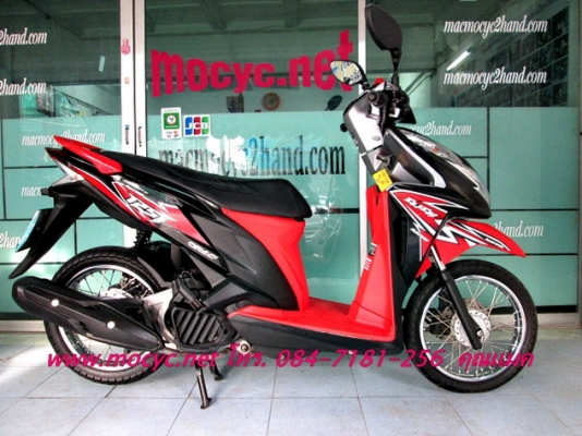 CLICK 125 i ลาย racing bombi brake สีดำแดง ปี 55 ของแถม 3 รายการ 32900
