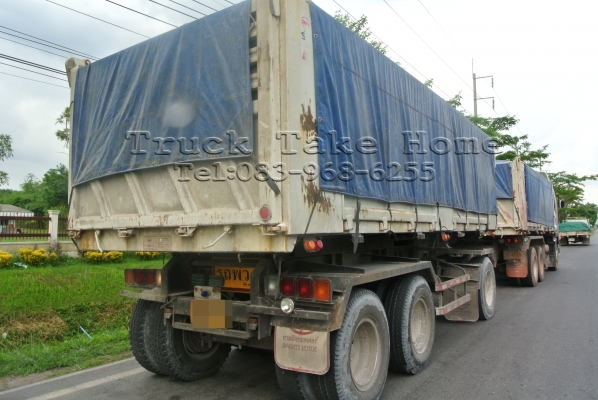 SMM สามเพลาดั้ม  ยางเพิ่งเปลี่ยนมาใหม่เป็นยางเรเดียล 6 เส้นค่ะ