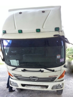 รถฮีโน่ 6 ล้อดั้ม FC9J 150 แรงม้า ปี 52  ( รถวิ่ง 9x,xxx กม. )  สนใจติดต่อ  081 - 6079515