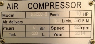 สินค้าใหม่แกะกล่อง*ขายถูกสุดๆ เครื่องปั๊มลม MZB ขนาด 500ลิตร ,10แรง ราคาเพียง 59,000 บาท สนใจติดต่อ 0819337688 สินค้าใหม่แกะกล่อง*ขายถูกสุดๆ เครื่องปั๊มลม MZB ขนาด 500ลิตร ,10แรง ราคาเพียง 59,000 บาท สนใจติดต่อ 0819337688