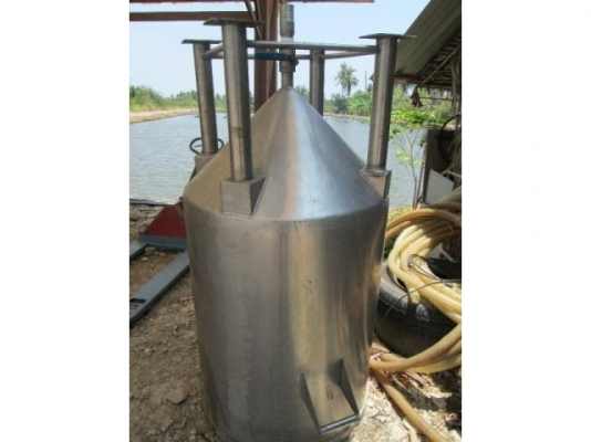 Storage Tank Stainless ถังผสม-ถังเก็บสแตนเลส 1 ชั้น มือสอง