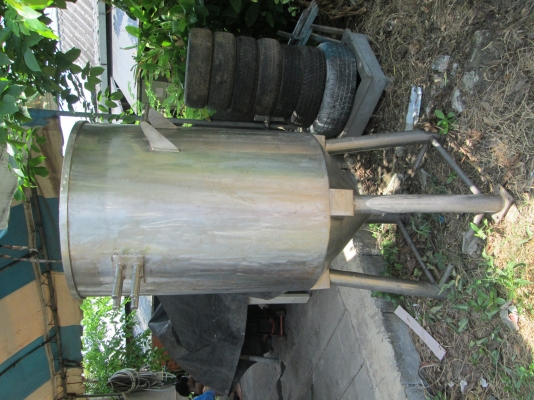 Storage Tank Stainless ถังผสม-ถังเก็บสแตนเลส 1 ชั้น มือสอง