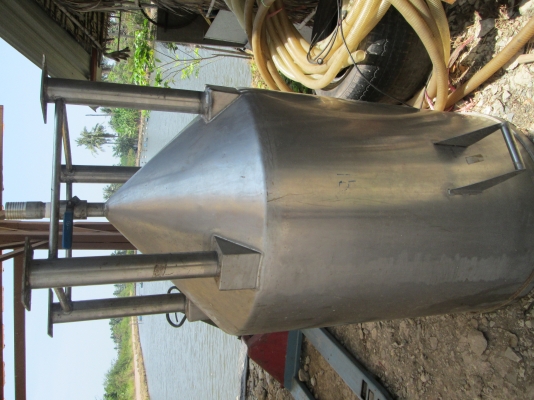 Storage Tank Stainless ถังผสม-ถังเก็บสแตนเลส 1 ชั้น มือสอง