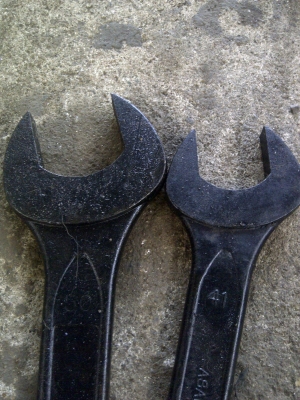 ขาย...ประแจปากตายเบอร์ 50และเบอร์41