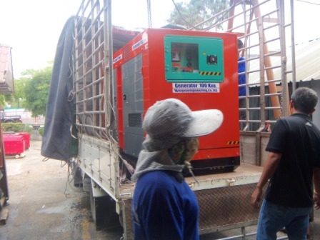 ขายเครื่องปั่นไฟนำเข้าประกอบใหม่ 100 Kva.mad in japanรับประกัน 12 เดือน