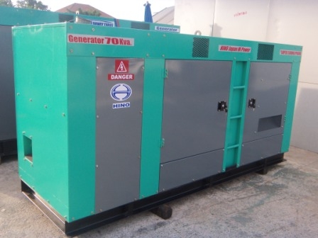 ขายเครื่องปั่นไฟ 60 Kva.HINOBYJAPAN รับประกัน6เดือน/อะไหล่บริการครบ