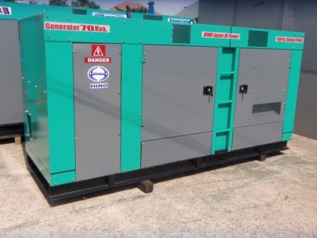 ขายเครื่องปั่นไฟ 60 Kva.HINOBYJAPAN รับประกัน6เดือน/อะไหล่บริการครบ
