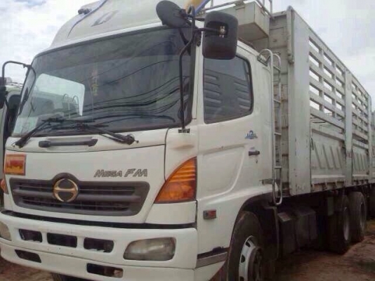 ขายรถบรรทุกพ่วงไม่ดัมพ์ HINO MEGA เครื่อง 260 แรง ปลายปี 49 ลูก 2 เพลา 6 เมตร กระบะสามมิตรไม่ดัมพ์ ขายรถบรรทุกพ่วงไม่ดัมพ์ HINO MEGA เครื่อง 260 แรง ปลายปี 49 ลูก 2 เพลา 6 เมตร กระบะสามมิตรไม่ดัมพ์