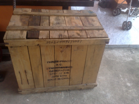 ขายไดร์ปั่นไฟใหม่ นำเข้า ขนาด 15 kva พร้อม avr