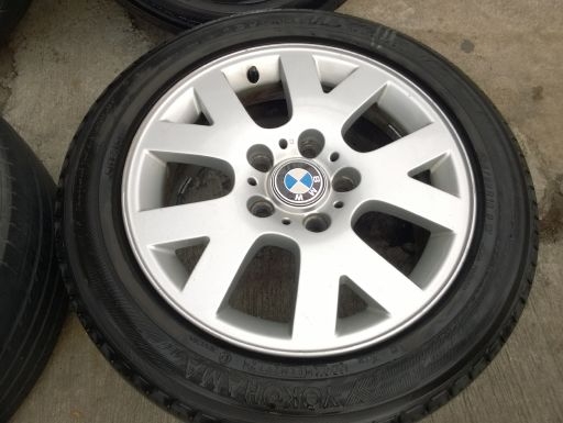 ล้อแม็ก BMW E46 ขอบ 16 5 120 ยาง205-55-16  2ชุดถูกๆ