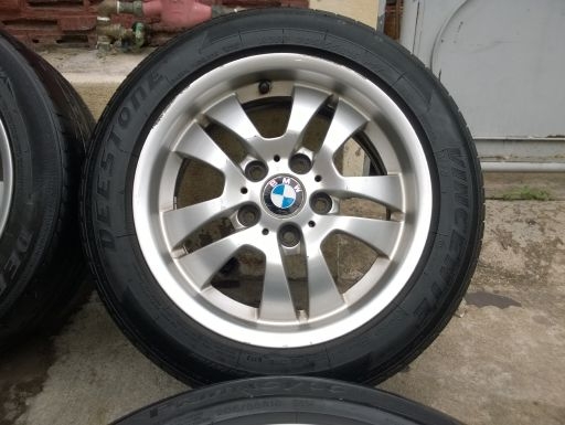 ล้อแม็ก BMW E46 ขอบ 16 5 120 ยาง205-55-16  2ชุดถูกๆ