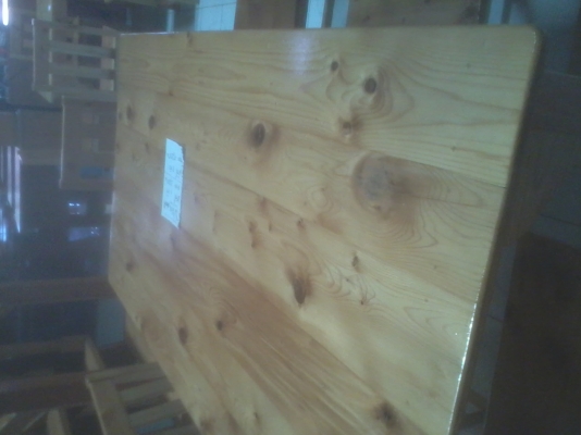 ขายโต๊ะอาหาร ไม้สนอย่างดี  อยู่ จ.ร้อยเอ็ด  ส่งทั่วประเทศ