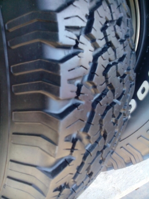 ขายยาง BF all 265/75/16  พร้อมล้อte37x  สภาพนางฟ้าครับ