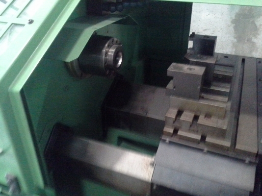 เครื่องกลึง CNC ญี่ปุ่น mini TURN GANG TYPE CHUCK 6" สภาพพร้อมใช้งาน เครื่องกลึง CNC ญี่ปุ่น mini TURN GANG TYPE CHUCK 6" สภาพพร้อมใช้งาน