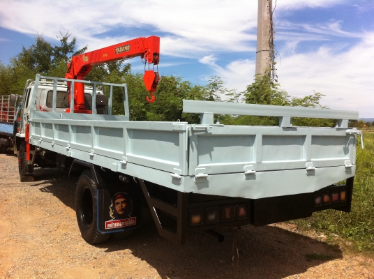 ISUZU FTR ตัวรถ FTR11NY เครื่อง 6BD1 เทรน TADANO 4.5 ตัน ช่วงยาว 7.20 เมตร ยาง 900 ทำสีใหม่ทั้งคัน สภาพพร้อมใช้