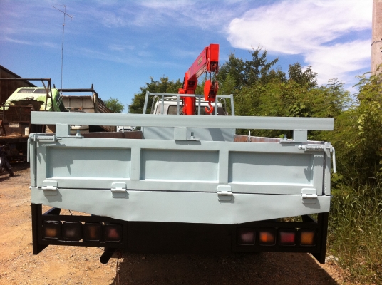 ISUZU FTR ตัวรถ FTR11NY เครื่อง 6BD1 เทรน TADANO 4.5 ตัน ช่วงยาว 7.20 เมตร ยาง 900 ทำสีใหม่ทั้งคัน สภาพพร้อมใช้