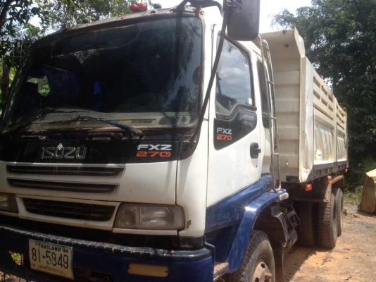ขายรถ 10 ล้อดัมพ์ ISUZU DECA 270 แรงม้าปี 2551 ราคา 1350000