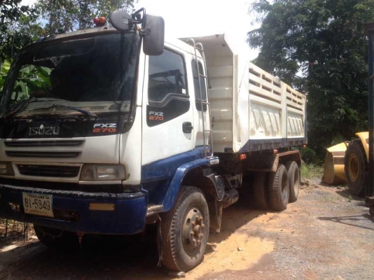 ขายรถ 10 ล้อดัมพ์ ISUZU DECA 270 แรงม้าปี 2551 ราคา 1350000